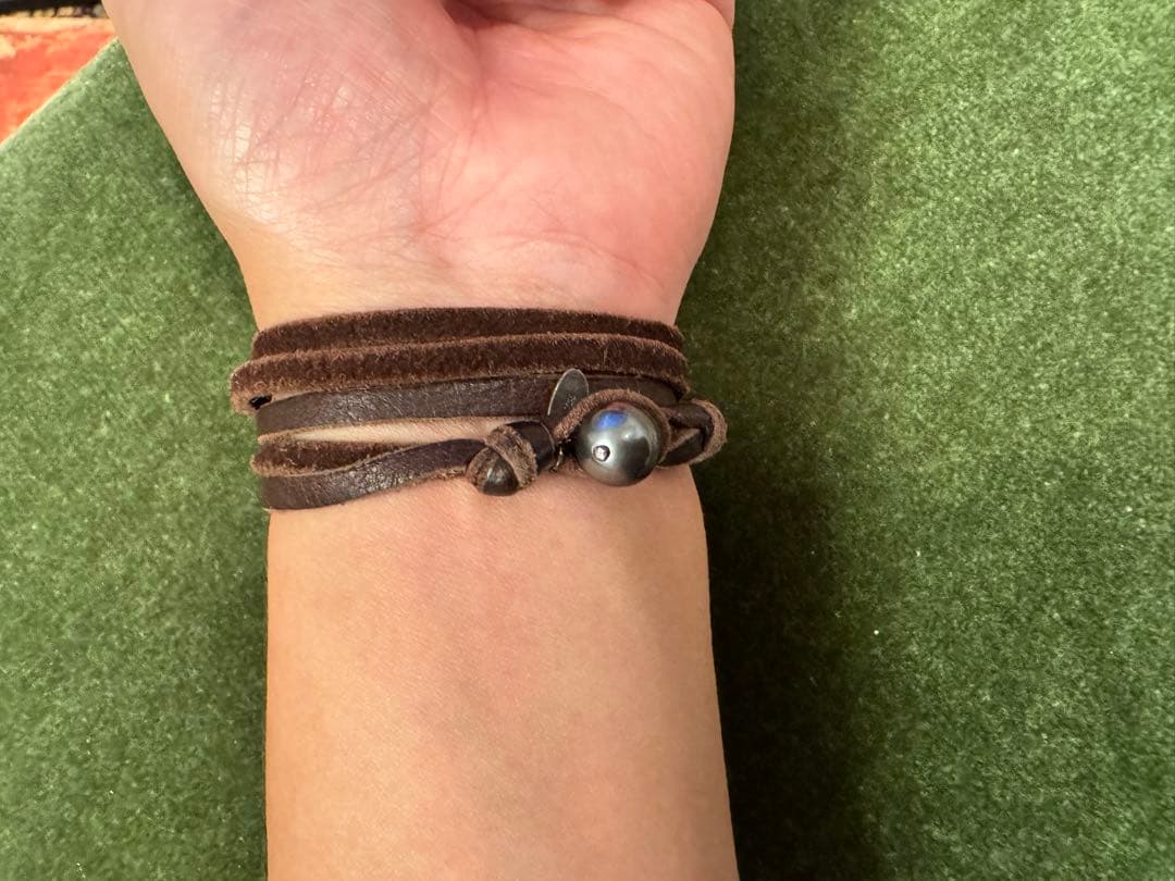 M.Cohen(エム・コーエン)ブラック　パール ブレスレット