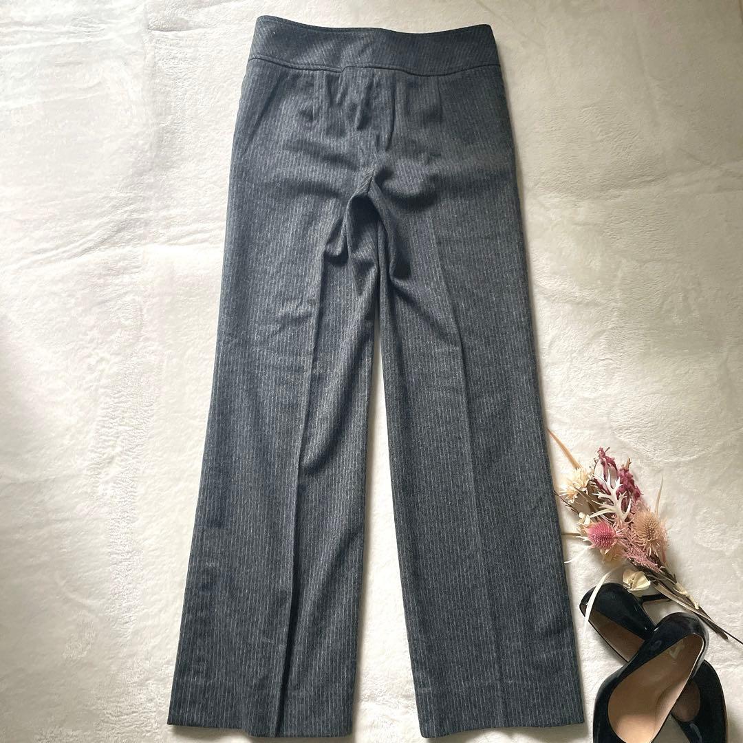 極美品⭐︎VALENTINO グレー ストライプ パンツスーツ セットアップ 40
