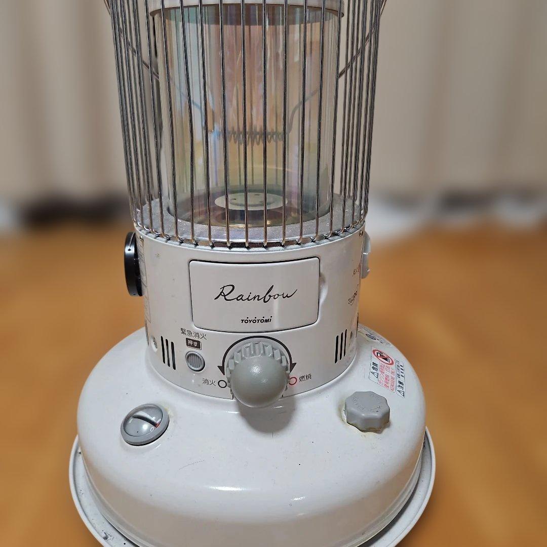 トヨトミ Rainbow ストーブ ホワイト