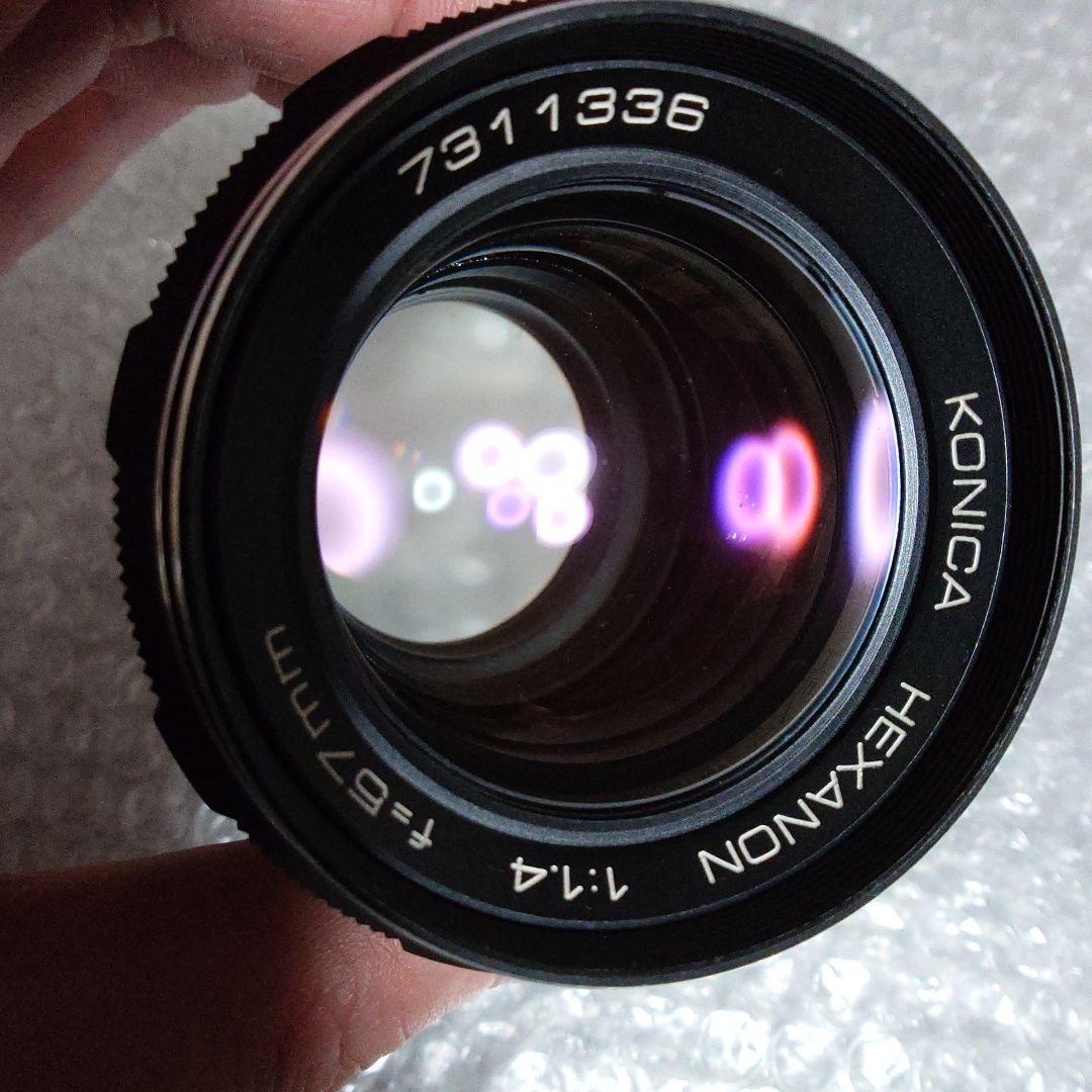 レンズ(単焦点) KONICA HEXANON 57mm f1.4
