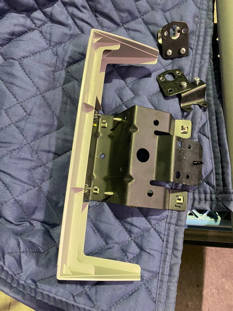 バモス、ホビオ　オーバーヘッドコンソール車両用内装パネルと金具セット