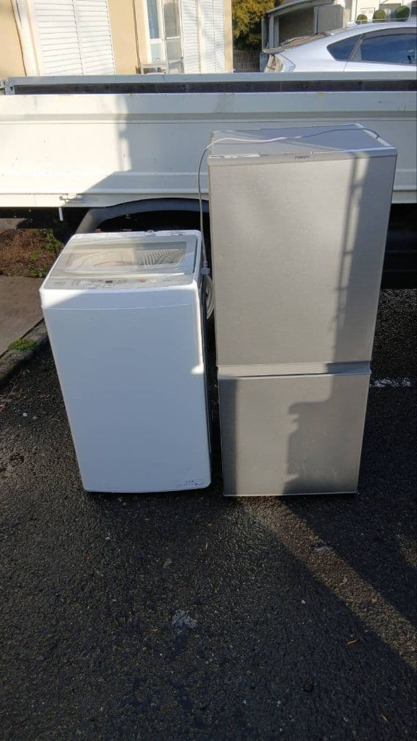 地域限定販売　東京都、神奈川県の方に販売　AQUA　洗濯機＆冷蔵庫　家電セット