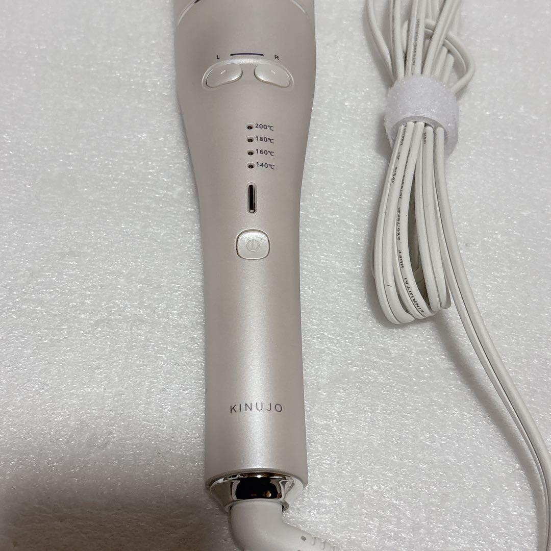 美品 KINUJO 絹女 キヌジョ SCS024 カールアイロン