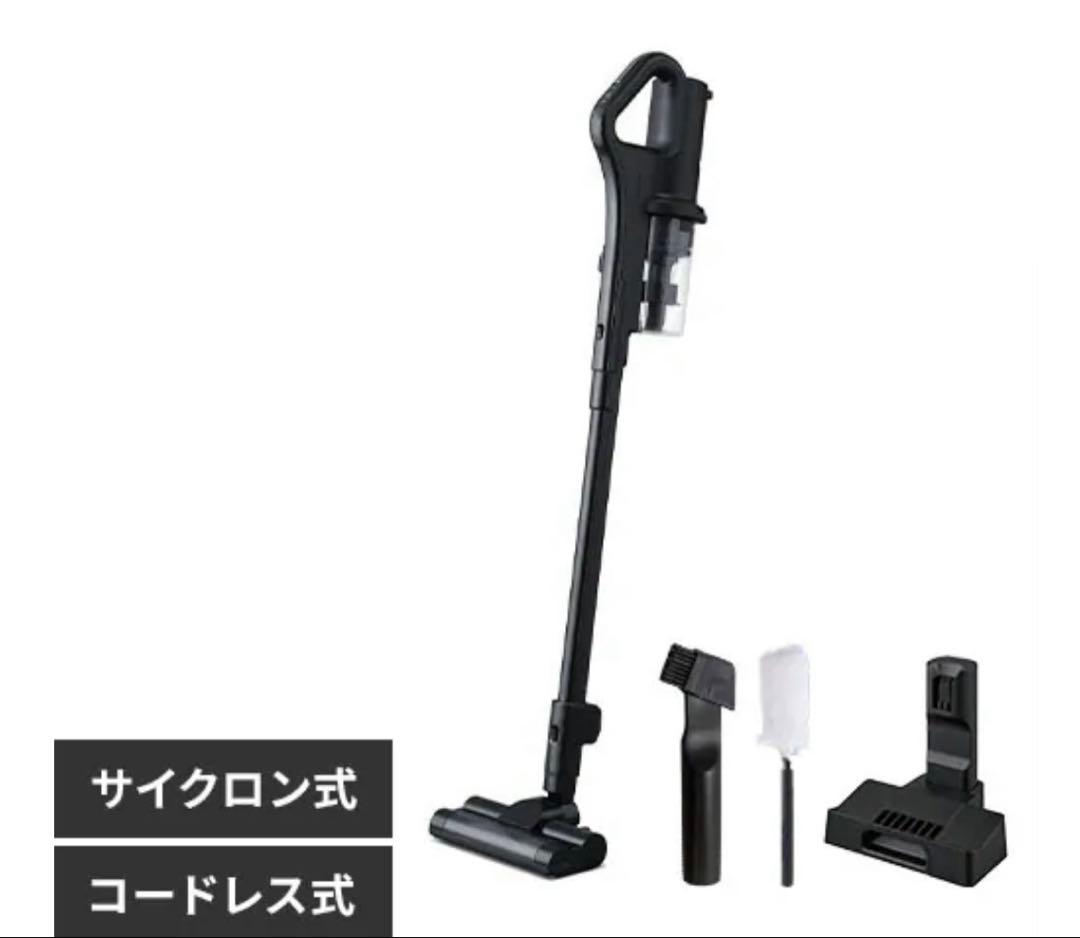 掃除機・クリーナー CYCLONE STICK CLEANER SCD-R3P-B BLACK