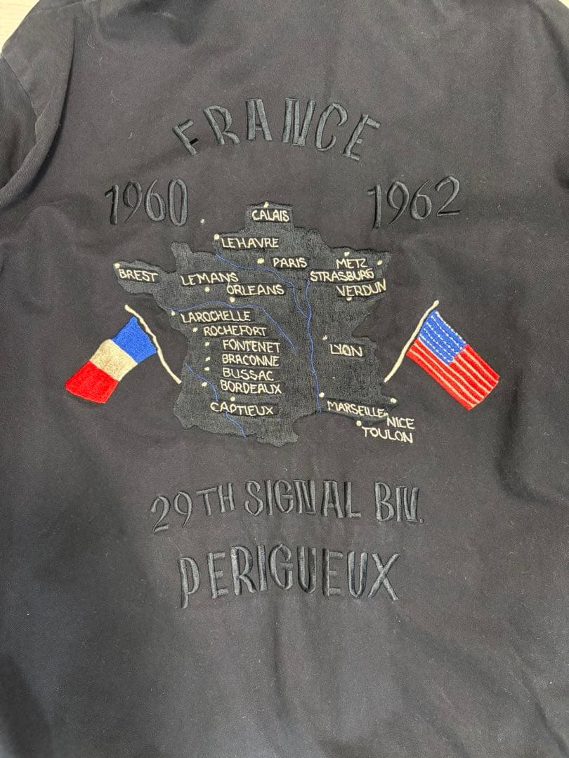 東洋エンタープライズ×BEAMS 雷門 ブラック 刺繍 ベトジャン