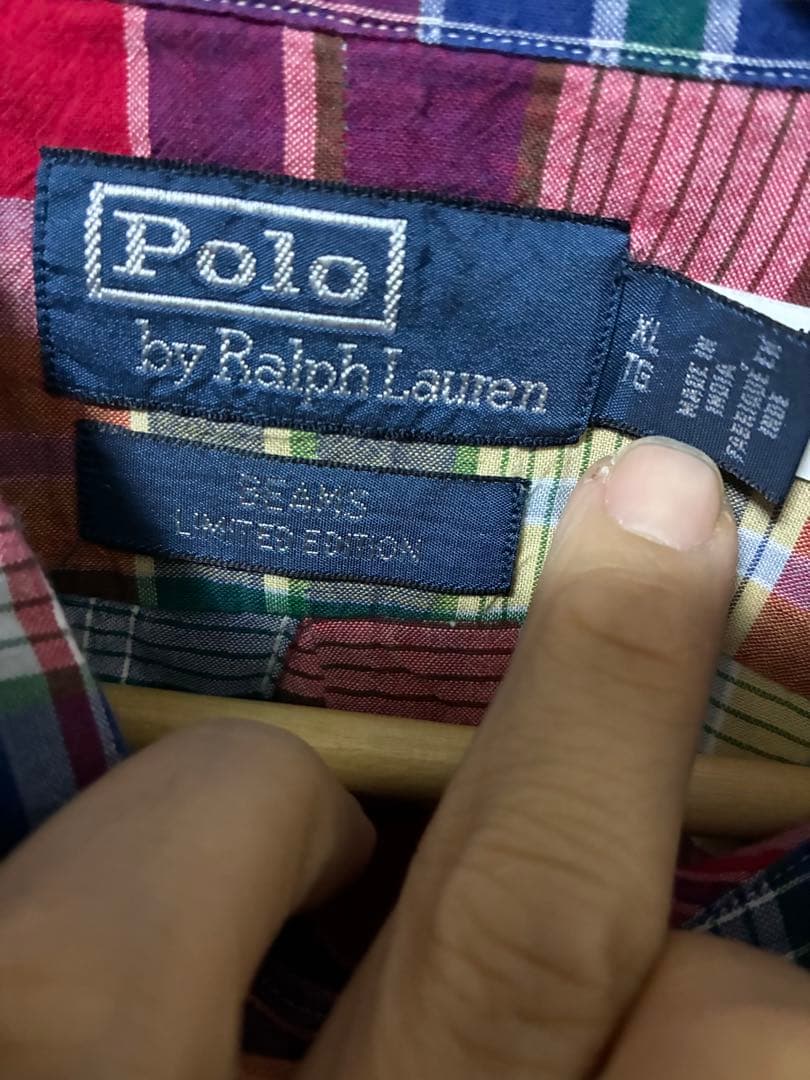 Polo by Ralph Lauren 長袖チェックシャツ ビームス別注