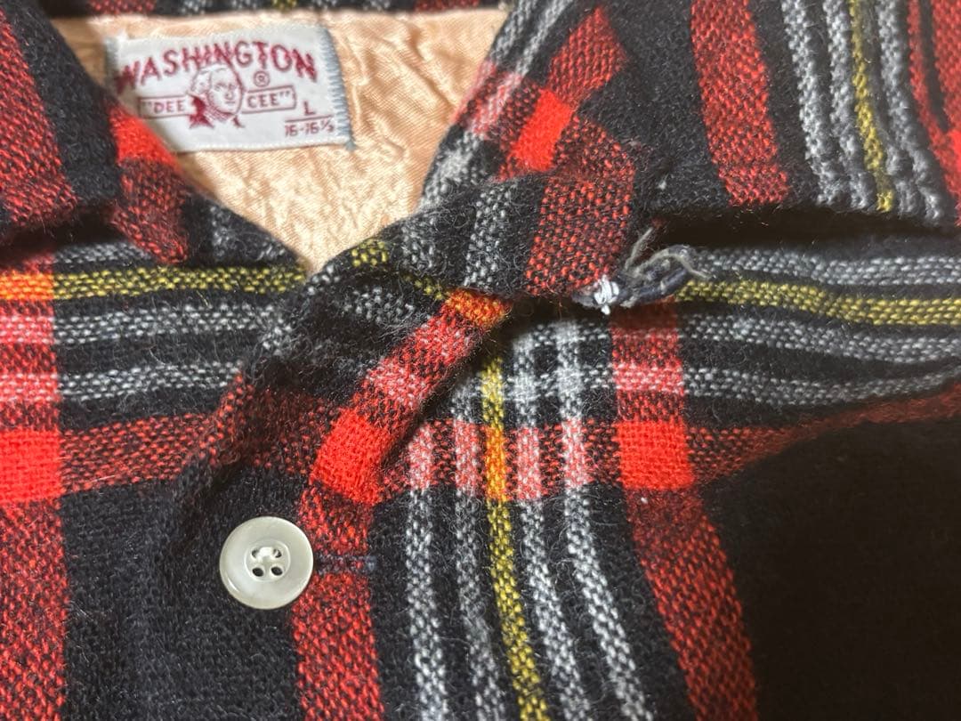 な*だ様 50s WASHINGTON DEECEEビンテージ　ループカラー　ウ