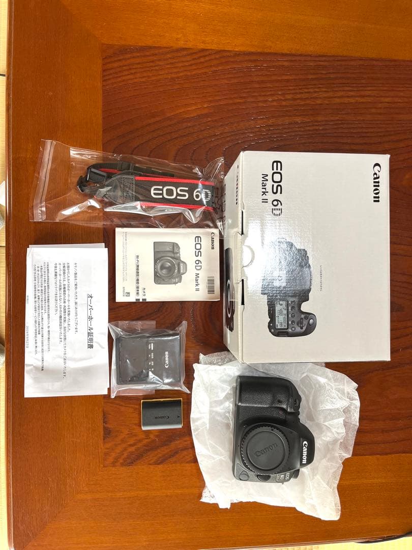 OH済 新品購入 Canon EOS 6D Mark II 2 ii 一眼レフ