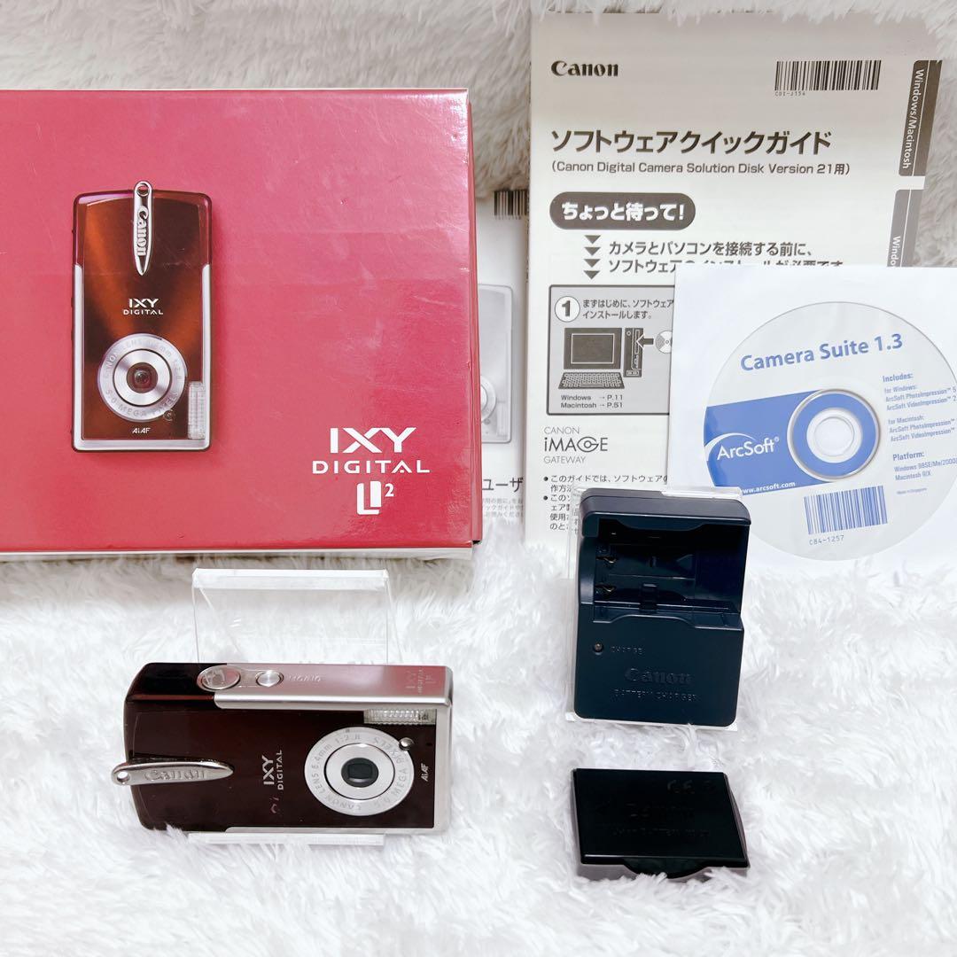 動作品 Canon IXY DIGITAL L2 コンデジ