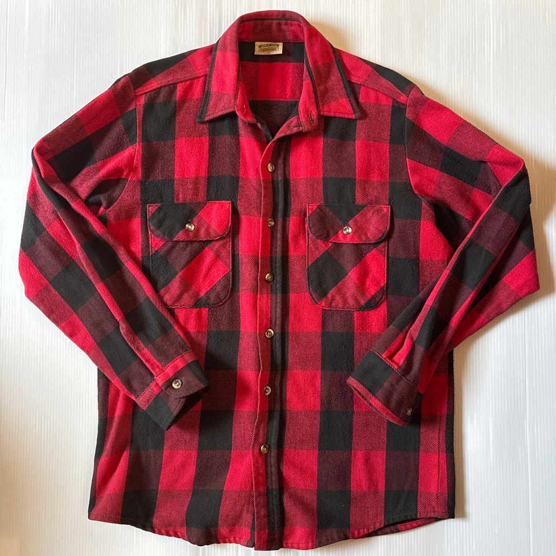 90s ファイブブラザー FIVEBROTHER ネルシャツ