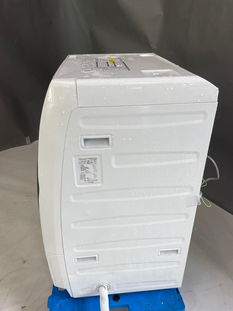 分解洗浄済　ドラム式洗濯機 7Kg シャープ ES-S7D-WR 2020