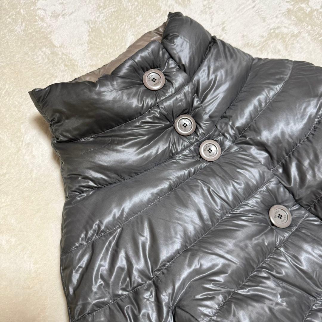 ヘルノ ハイネック リバーシブル ダウンジャケット 38