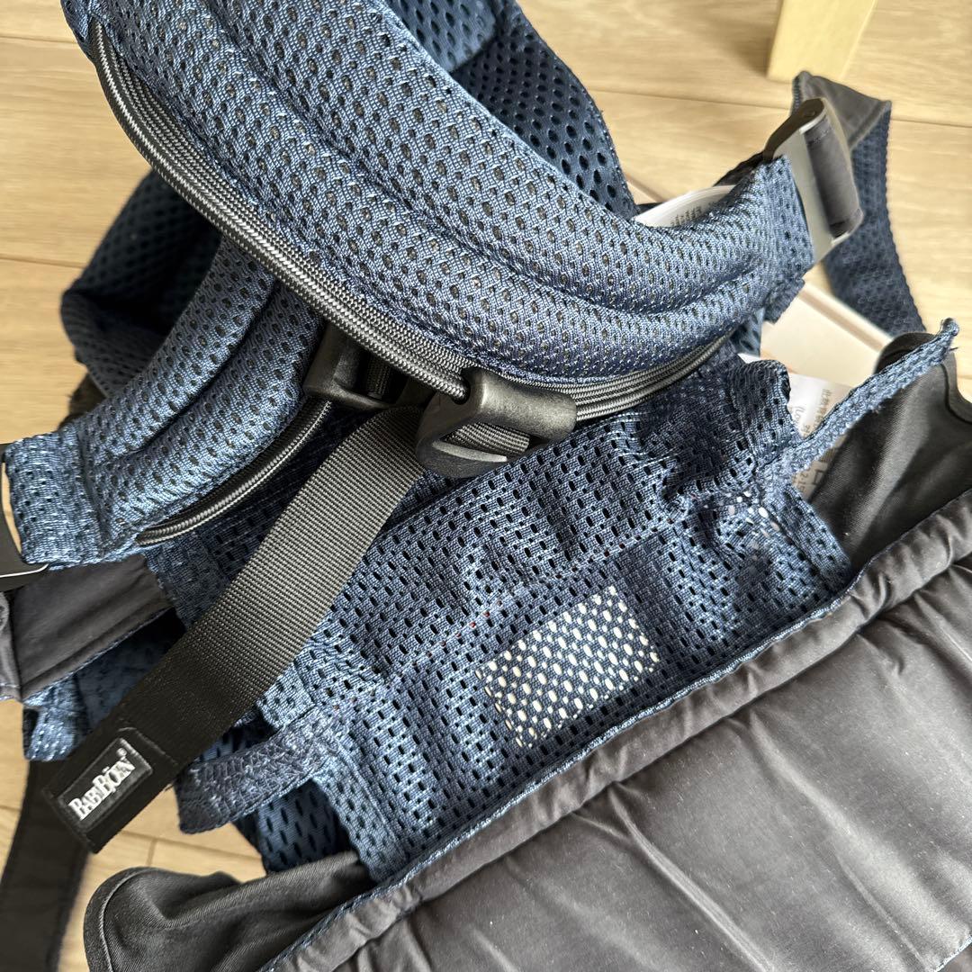 美品BABYBJÖRN Baby Carrier Harmony ネイビーブルー