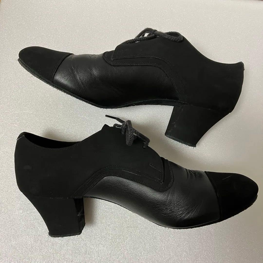 ケント ラテン用ティチャーズシューズ カリーナ コンビ 24R 社交ダンス