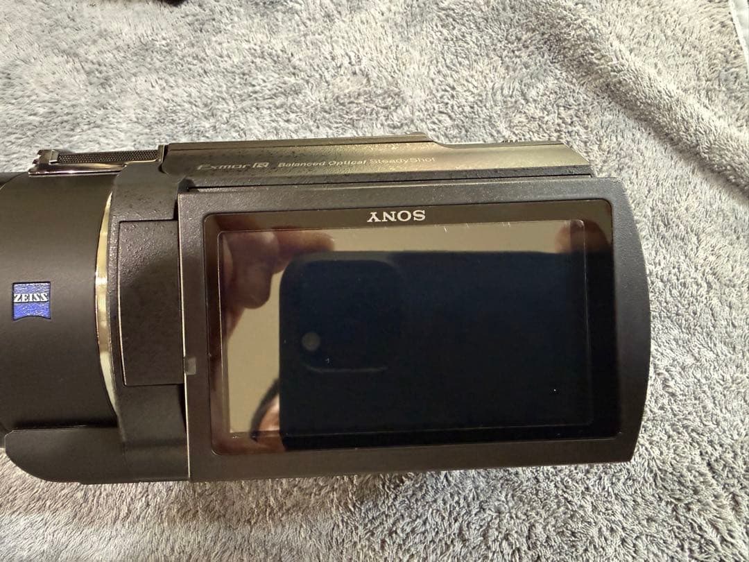 【美品】SONY FDR-AX40 4K 空間光学手ブレ補正 セットSDカード付