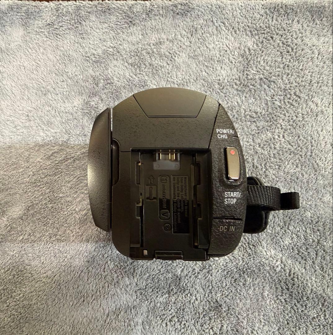 【美品】SONY FDR-AX40 4K 空間光学手ブレ補正 セットSDカード付