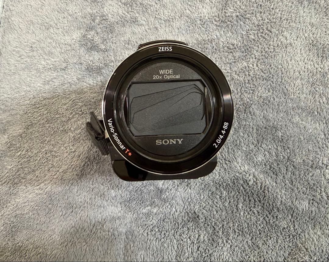 【美品】SONY FDR-AX40 4K 空間光学手ブレ補正 セットSDカード付