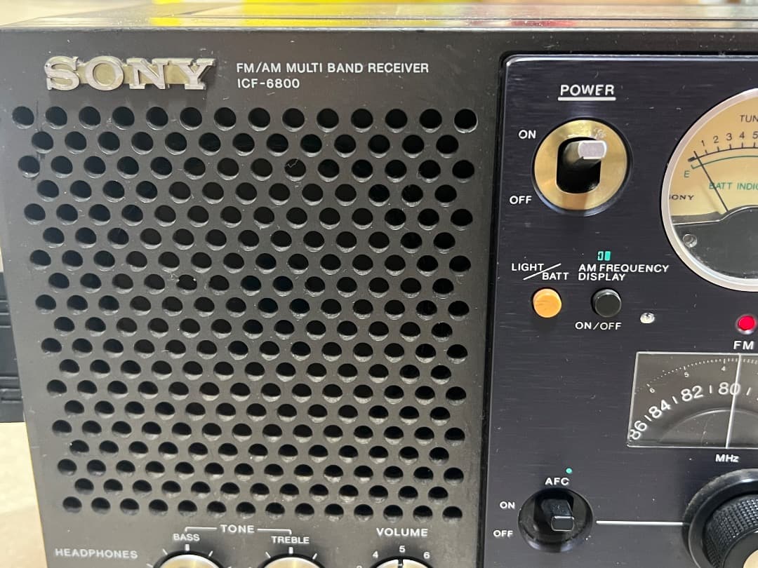 ラジオ・コンポ SONY ICF-6800