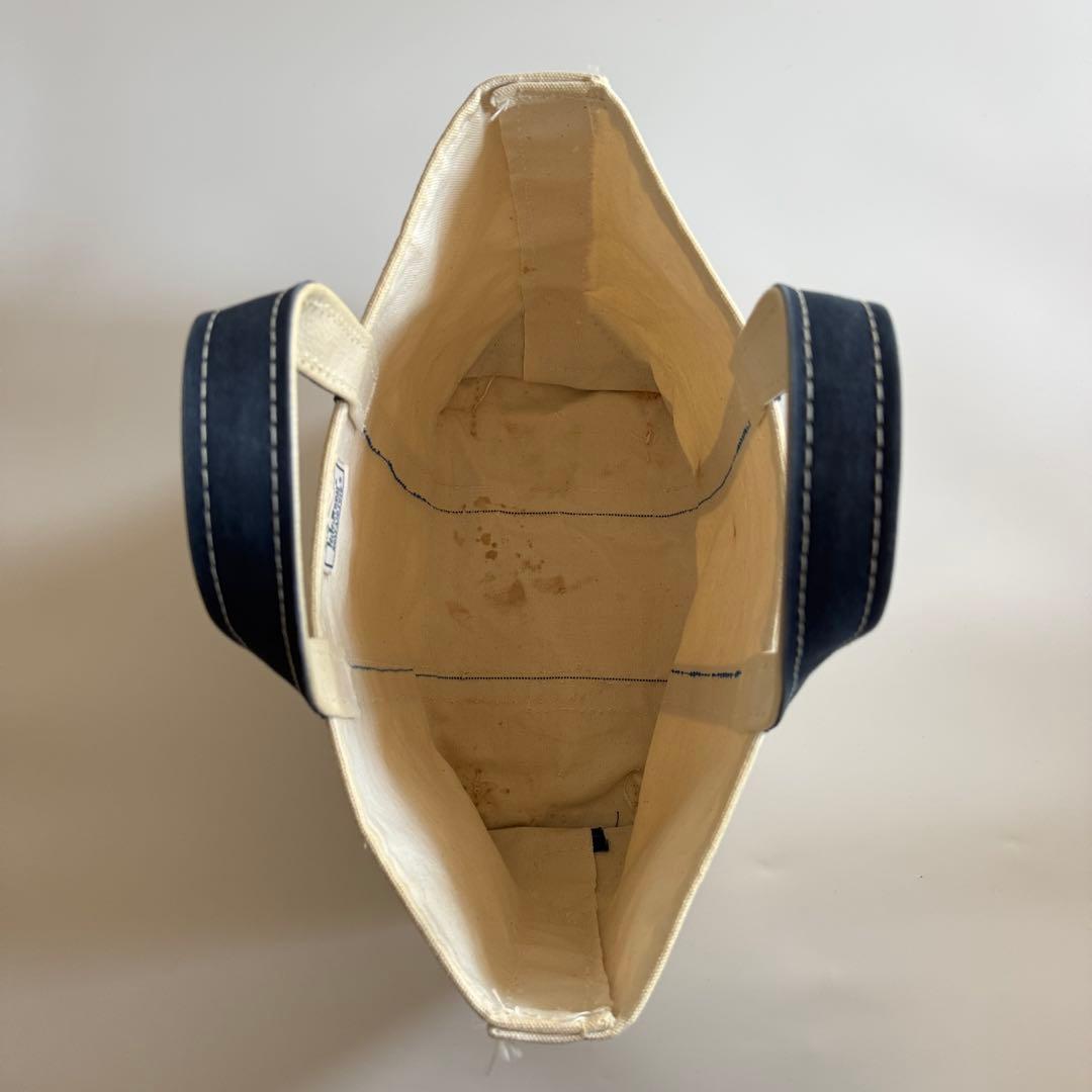 80s L.L.Bean トートバッグ ネイビー ミディアム