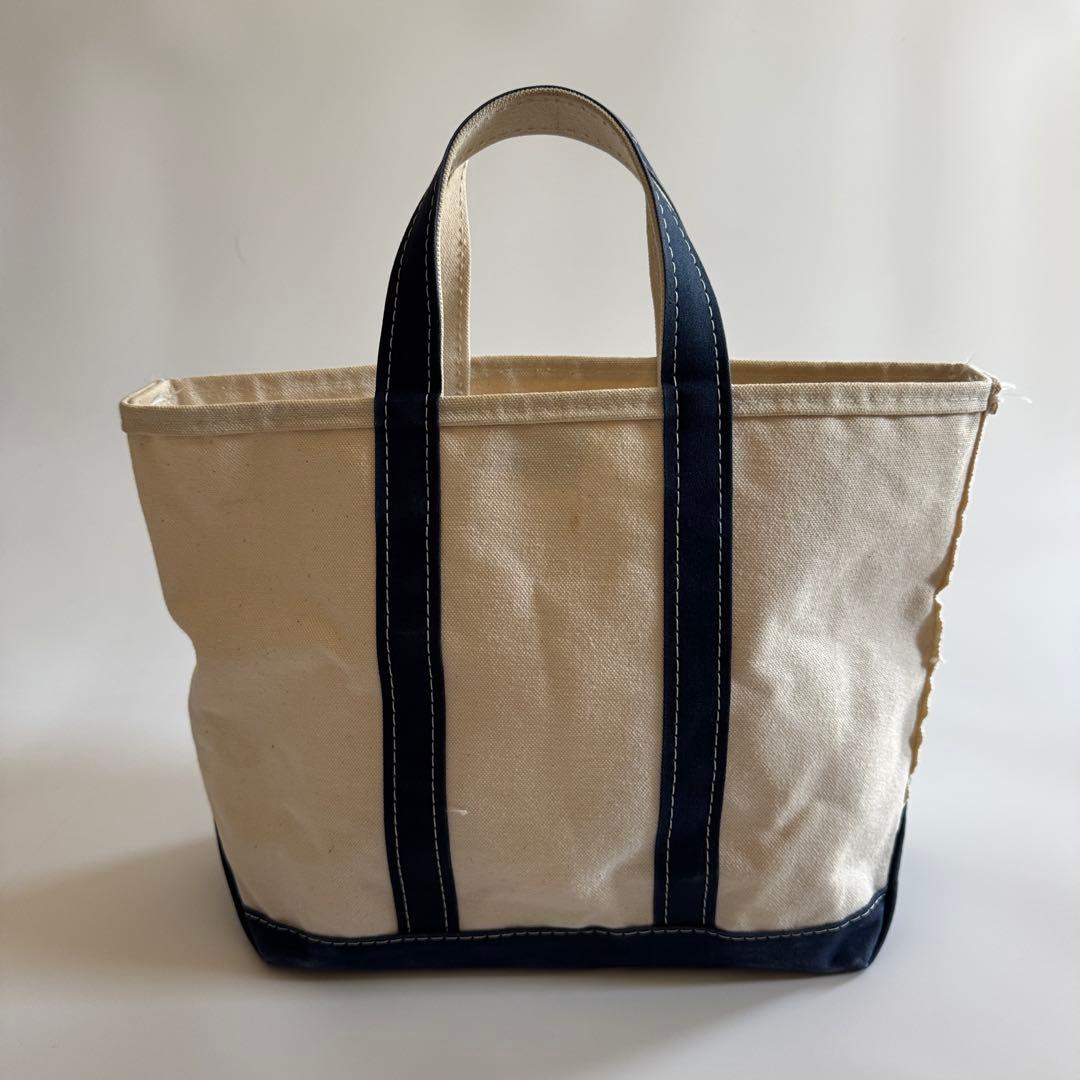 80s L.L.Bean トートバッグ ネイビー ミディアム