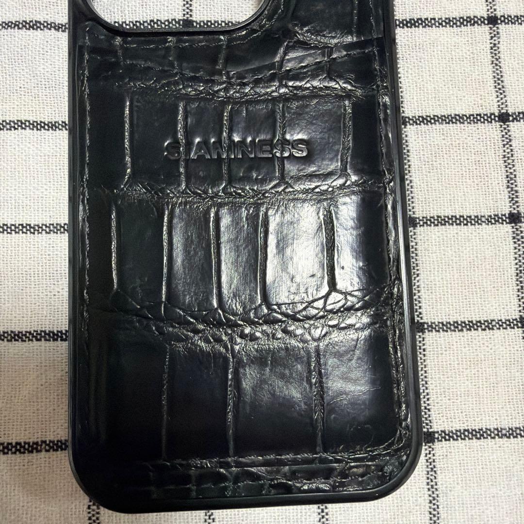 SIANNEES クロコダイルiPhoneケース　iPhone15Pro