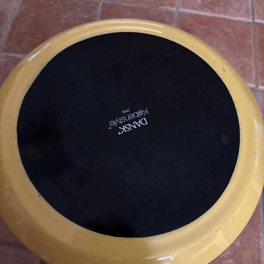 ダンスク イエロー 両手鍋