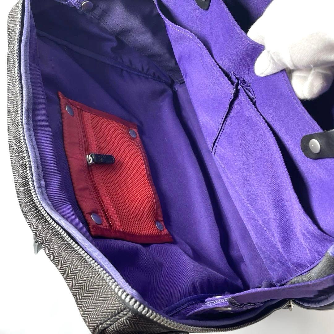 Paul Smith ★ 美品 ポールスミス ビジネスバッグ 2WAY 2層