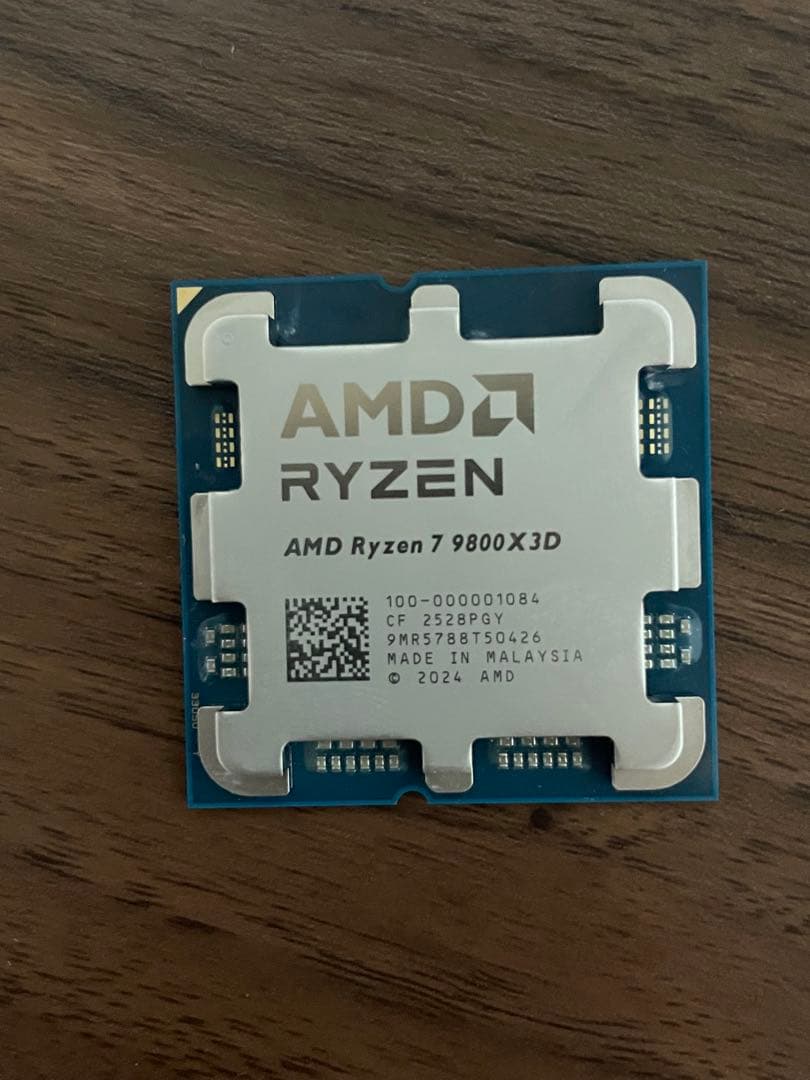 (最終値下げ)AMD Ryzen 7 9800X3D CPU ジャンク