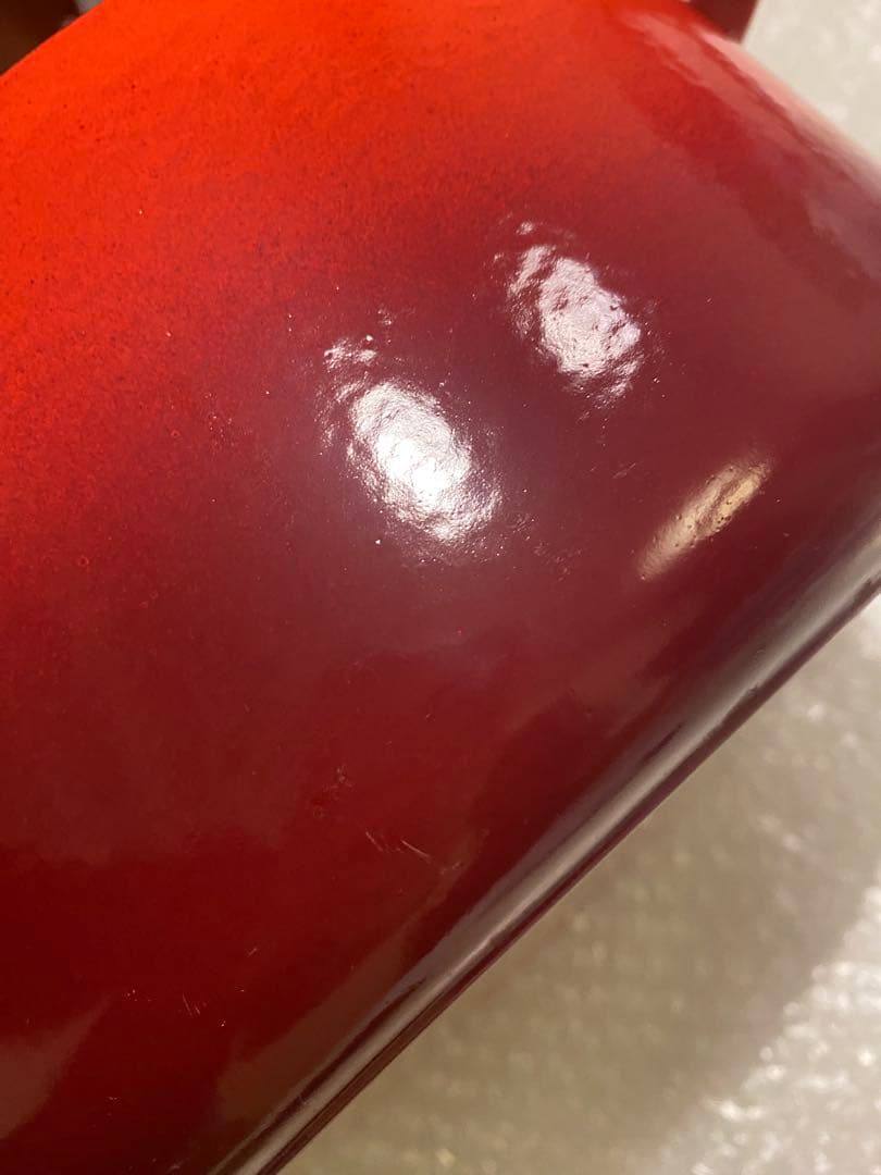 LE CREUSET オーバル鍋 27cm 赤