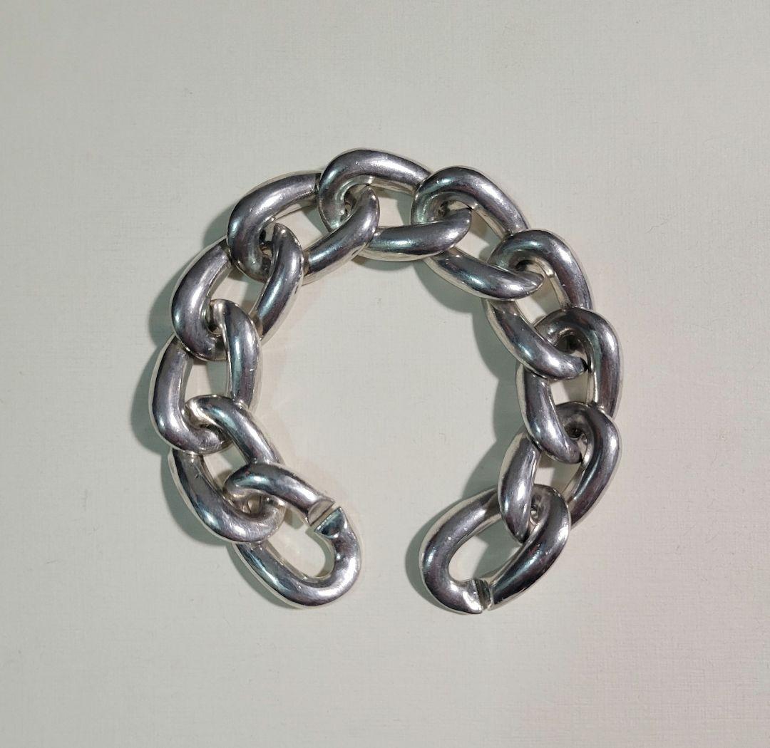 Yves Saint Laurent　オーバル　シルバー　ブレスレット　925