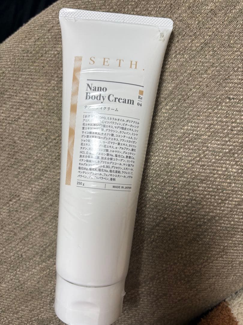ボディクリーム SETH. Nano body Cream 200g