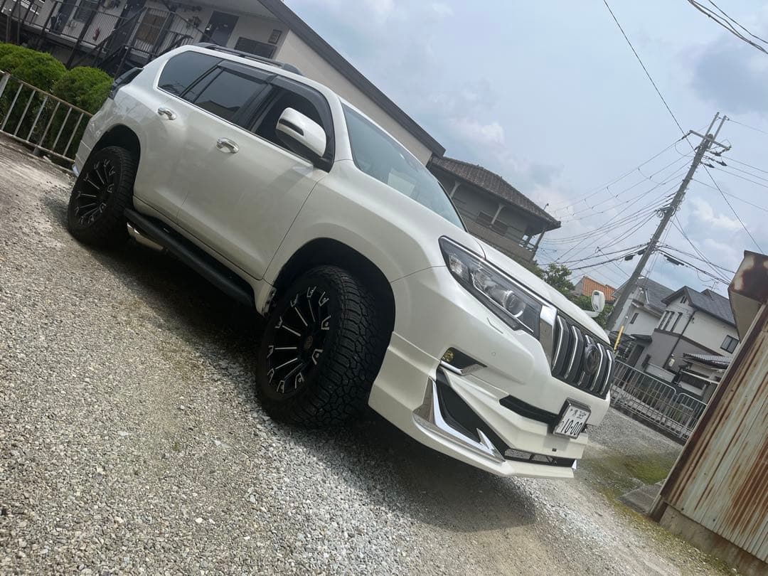 SNOOPY　プラド 150 サイドマフラー