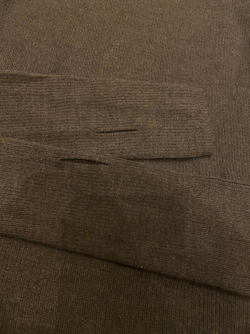 美品【アパルトモンドゥーズィエムクラス】 タートルネック リブニット　茶