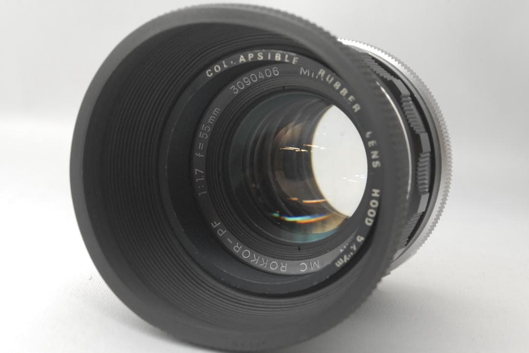 フィルムカメラ MINOLTA SRT101 ROKKOR-PF 55mm f1.7