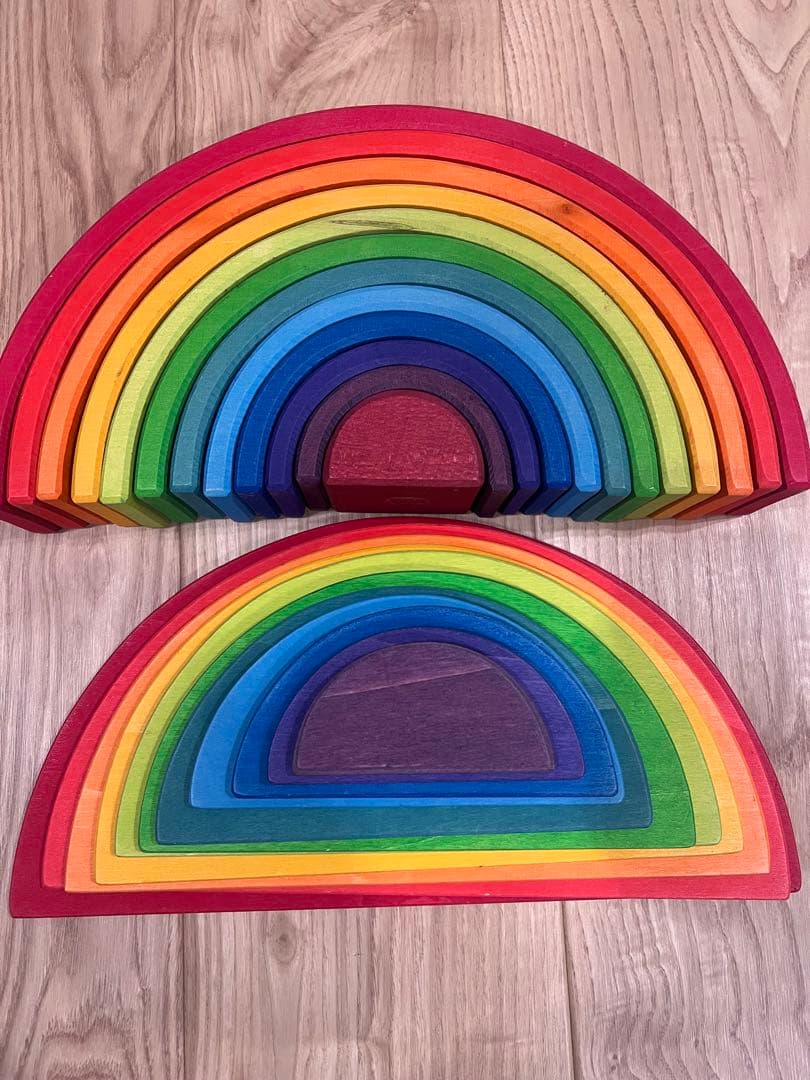 グリムス　アーチレインボー大と半円盤レインボー大のセット