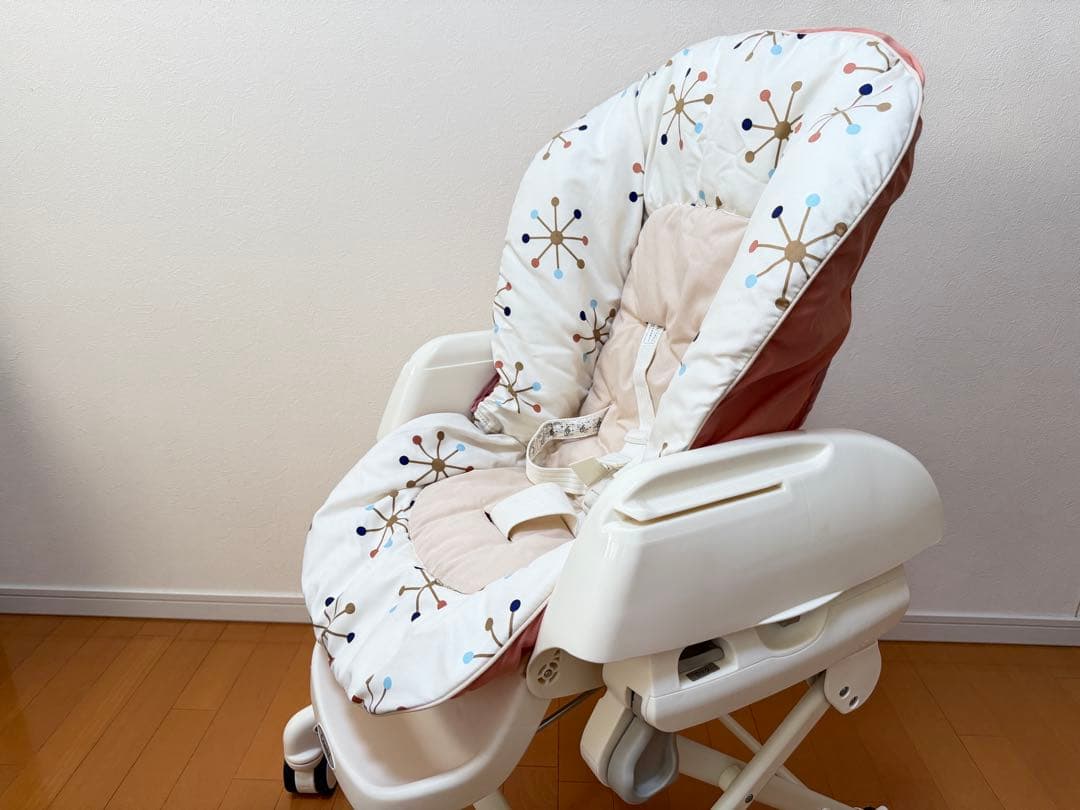 combi コンビ ハイローチェア ネムリス 手動スイング リクライニング