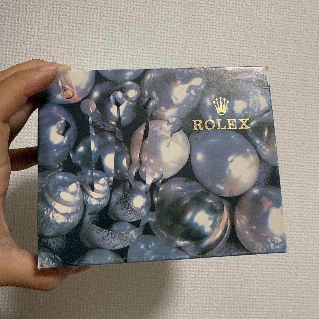 【ロレックスROLEX純正　赤　空箱】ヴィンテージ　時計箱　レディース