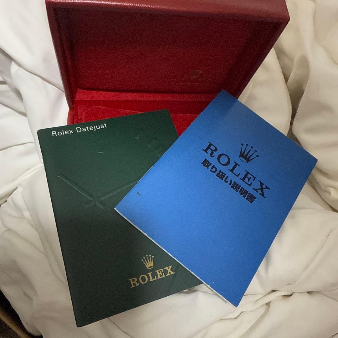 【ロレックスROLEX純正　赤　空箱】ヴィンテージ　時計箱　レディース