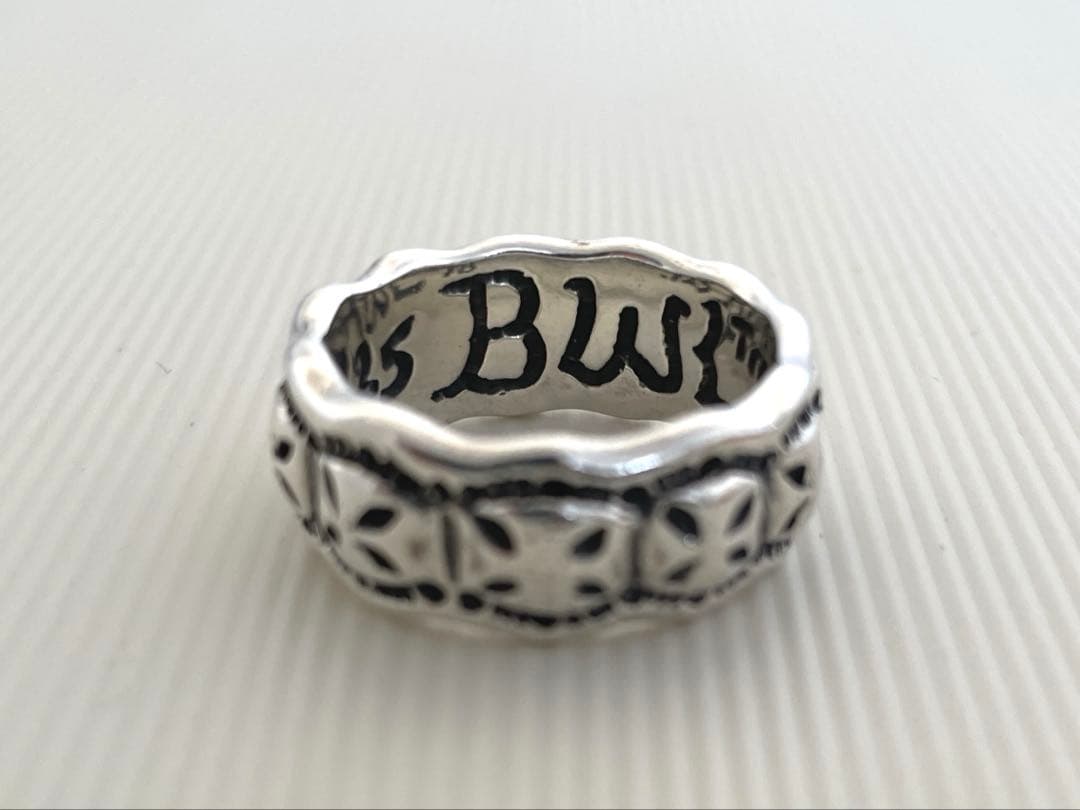 マ*ル様 Bill Wall Leather BWL ミニクロスシルバーリング