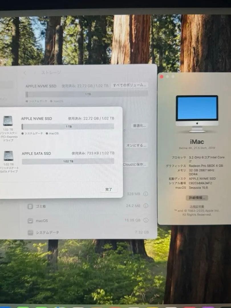 Apple iMac 2019 4k 21.5inch ほぼフルスペック