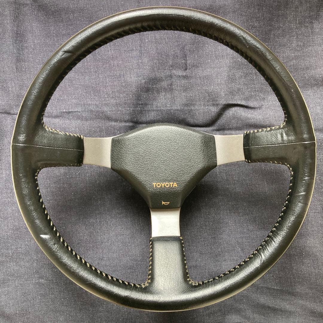 最終値下げ　TOYOTA AE86 スプリンタートレノ　純正ステアリング