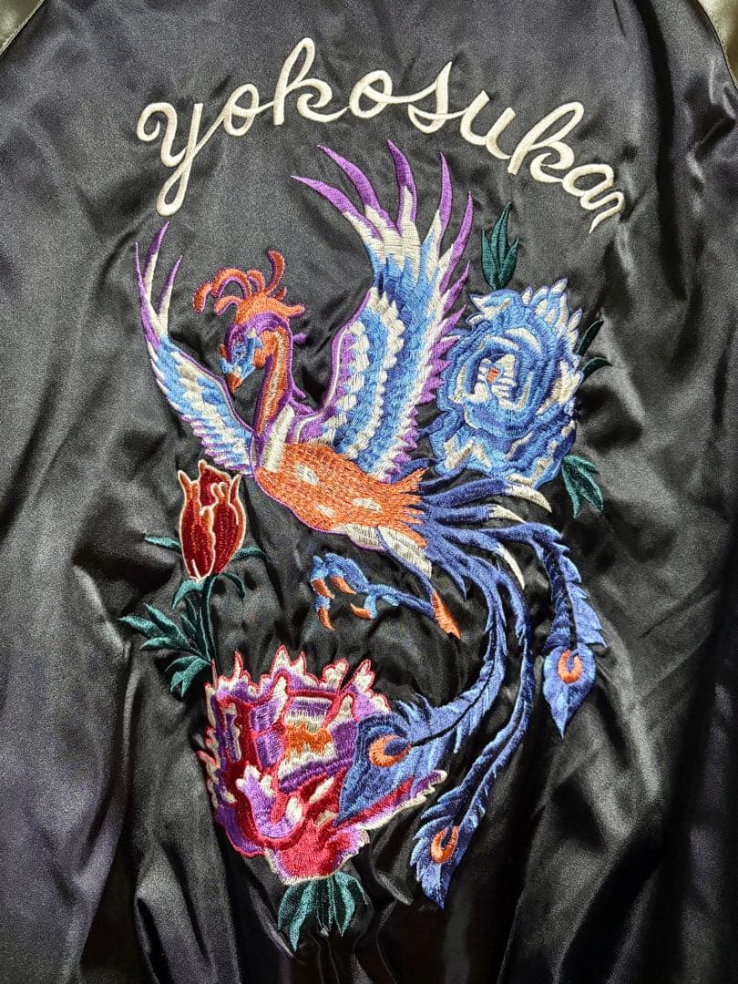 新品 星姫 スカジャン 鳳凰刺繍