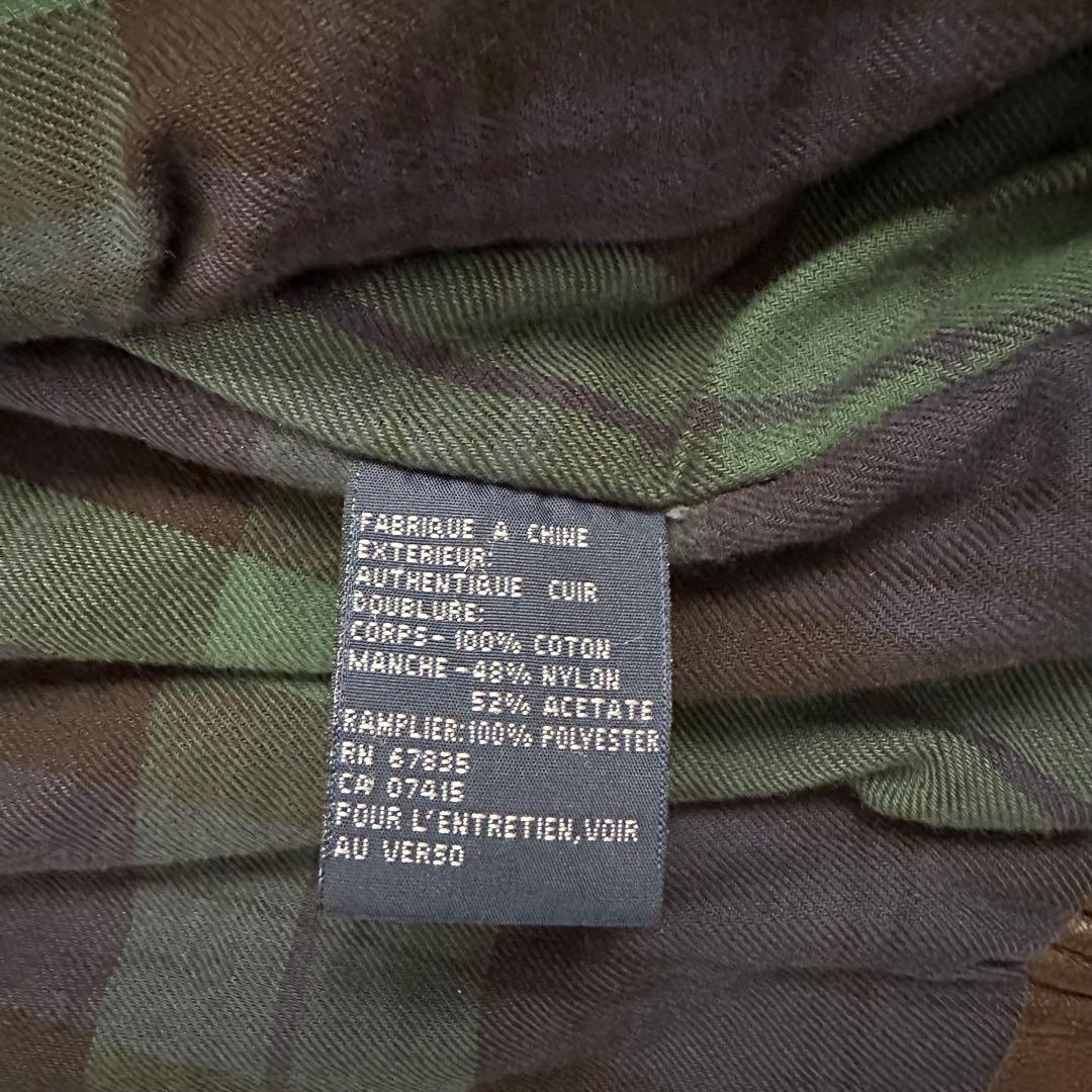 Nautica 本革ブラウンジャケット サイズ44