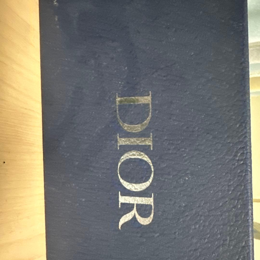 う*わ様 Dior ロゴ入り ブラック 長財布