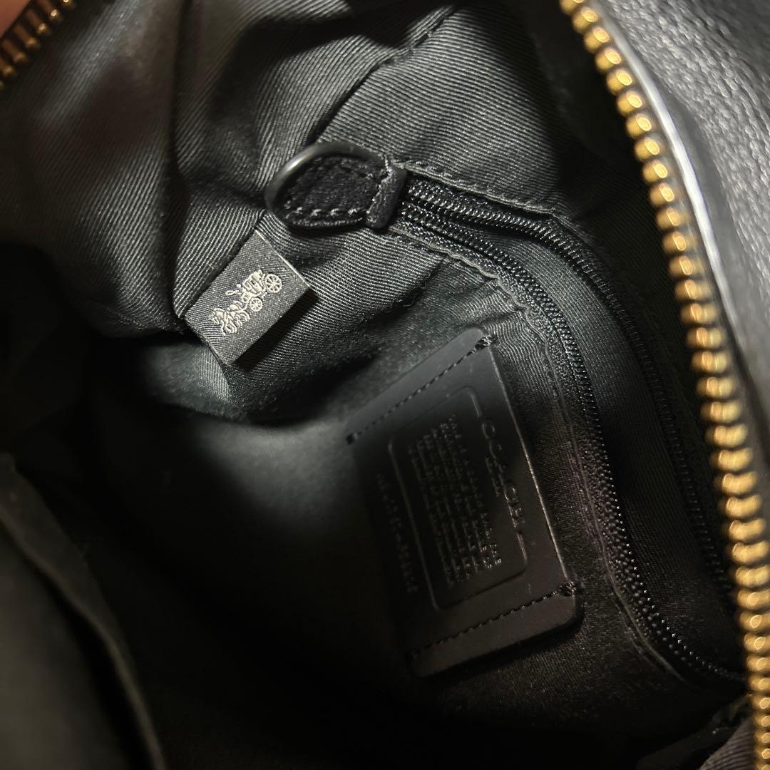 【coach】【ミニリュック】ダークブラウン