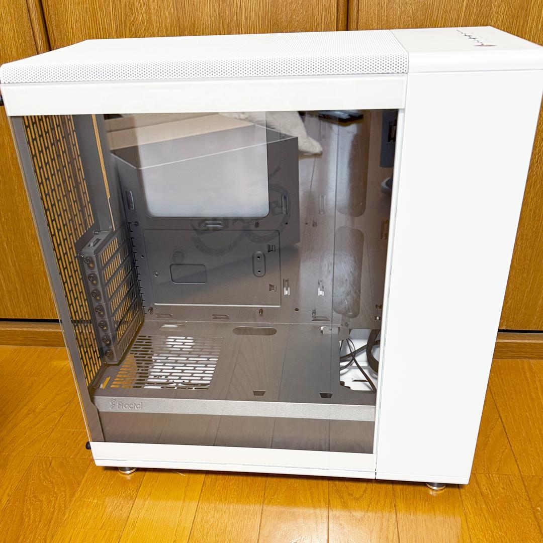 PCケース(自作PC用) Fractal Design North Chalk White TG