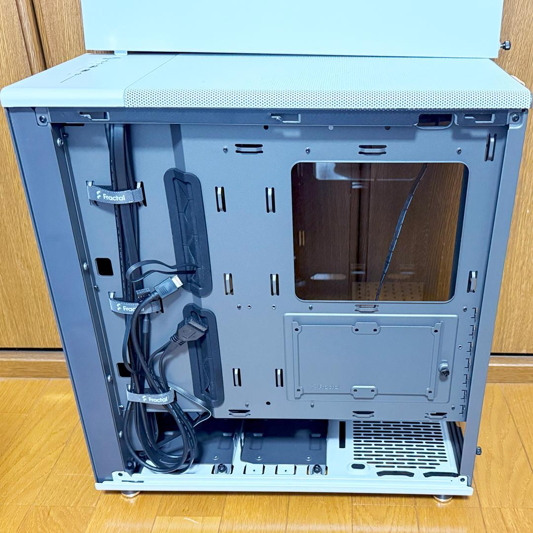 PCケース(自作PC用) Fractal Design North Chalk White TG