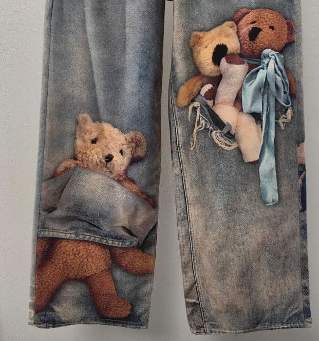 ✨美品 Acne Studios デニムデザイン パンツ Sサイズ