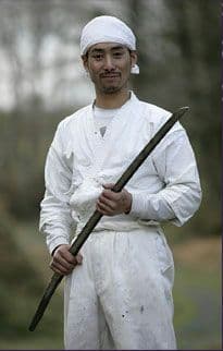 備前長船刀匠作 川島一城 ペーパーナイフ 木箱付き