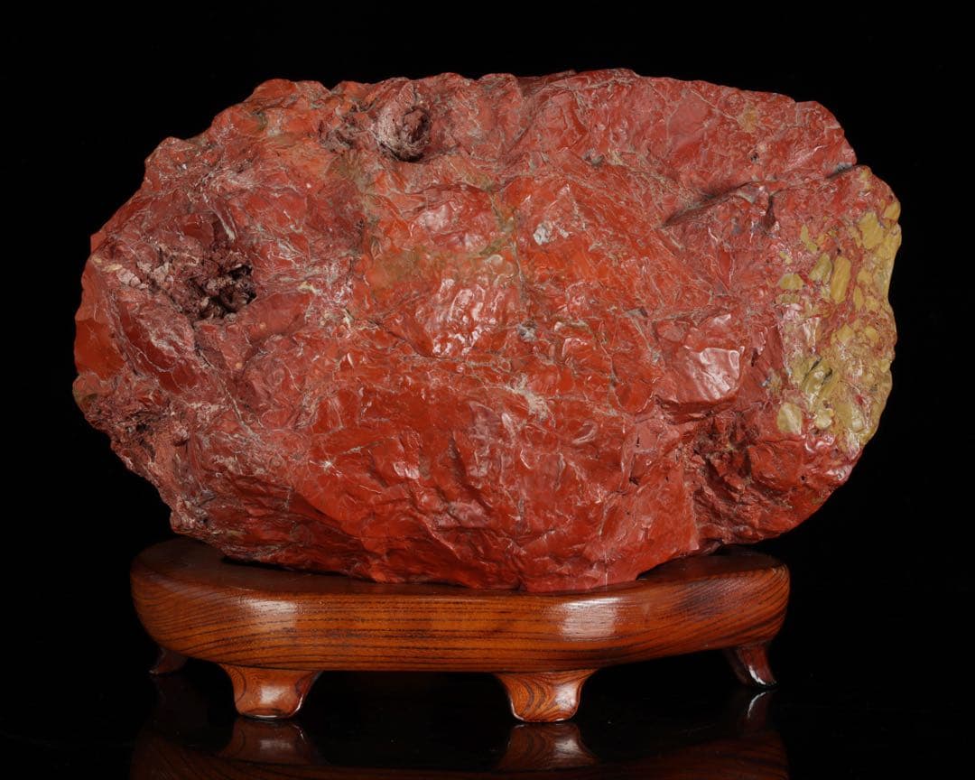 マ*3様 佐渡 赤玉石 赤石 碧玉 水石 鑑賞石 天然石 原石 大型20.3kg